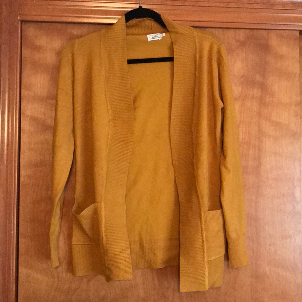 Mustard Cardigan